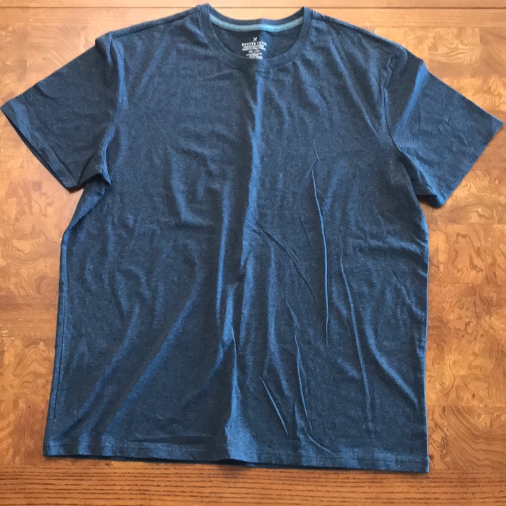 4/$20 New without Tags Denver Hayes 100% Cotton T-Shirt -Dark Blue Heather  XXL